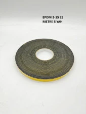 Contacall Epdm(Kauçuk) Kapı Pencere İzolasyon Bandı Yapışkan Sünger 2 mm Kalınlık 15 mm Genişlik thumbnail 4