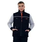 Persmont PYS05 Unisex Siyah Softshell Plus Yelek  M thumbnail 1