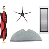 srfn ticaret Roborock S51 Uyumlu Süpürge Yenileme Seti 4 Parça Siyah (Sarı Uç) thumbnail 1