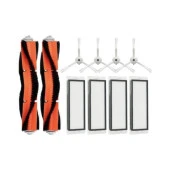 srfn ticaret Roborock S5-S50-S51-S55-S6-S6 Pure-S5 Max Uyumlu Akıllı Süpürge Filtre Seti 10 Parça thumbnail 1