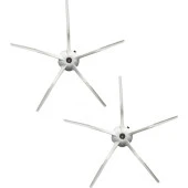 srfn ticaret Xiaomi Roborock S5-S50-S51-S55-S6-S6 Pure-S5 Max Robot Süpürge 5 Kollu Fırça (2 Adet Beyaz) thumbnail 1