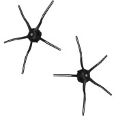 srfn ticaret Xiaomi Roborock S6 Pure Robot Süpürge 5 Kollu Fırça (2 Adet Siyah) thumbnail 1