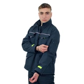 Persmont  Yeşil Softshell Plus Mont  XL thumbnail 3