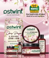 Ostwint Mucize Bahçeler Cherry Blossom El, Yüz Ve Vücut Kremi (300 Ml) + Losyonu (100 Ml) Set - 1