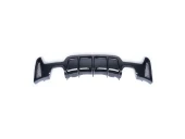 Bmw 4 Uyumlu Serisi F32-F36 2014-2019 M Difüzör Cift Çıkış Kalın Piano Black - 1