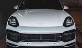Cayenne 2014-2017 Uyumlu İçin Full Facelift 2018+ Turbo Body Kit (Farlar Dahil) - 4