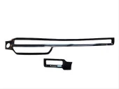 2022 Civic Uyumlu Göğüslük Kaplama 2 Parça - Karbon thumbnail 1