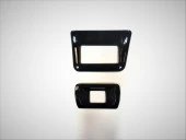 2022 Civic Uyumlu Kontrol Panel Kaplama Seti - Piano Black thumbnail 1