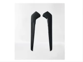 2022 Civic Uyumlu Vites Kenar Kaplama 2 Parça - Piano Black thumbnail 1