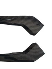 2022 Civic Uyumlu Vites Kenar Kaplama 2 Parça - Karbon thumbnail 3