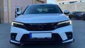 2022 Civic Uyumlu Panjur Kaplama - Piano Black 3 Parça - 4