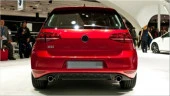 Volkswagen Golf Uyumlu 7 2013-2018 Gti Difüzör Piano Black - 1