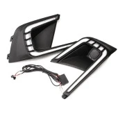 2022 Civic Uyumlu İçin Ön Sis Ledi - C Dizayn thumbnail 3