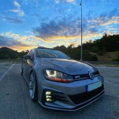 Golf 7 Uyumlu İçin Golf 7,5 Gti Ön Tampon & Panjur Seti - 2