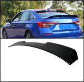 2022 Civic Uyumlu Cam Üstü İçin Rs Spoiler - Piano Black - 2