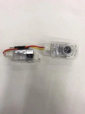 Mercedes Glk Kapı Altı Logo Araç 3D Gölge Light - 2