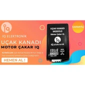 İq Uçak Kanadı için Motor Çakar & F1 Çakar Tek Modül 2İn1 - 1