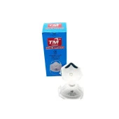 TM Temsan Beyaz Ventilli FFP2 NR Toz İş Güvenlik Sanayi Boya Konik Maske - 20 Adetlik 10 Paket - 3