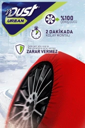 Kar Çorabı 255 70 Lastik R15 Jant Ölçülerine Uyumlu Yüksek Kaliteli Zincir Muadili Ürün Dust - 2