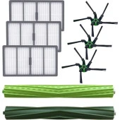 srfn ticaret Irobot Roomba S9 Uyumlu Fırça ve Filtre Seti (100 Ithal A+ Kalite) thumbnail 1