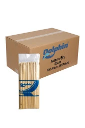 Dolphin Bambu Ahşap Adana Çöp Şiş - 24 Cm. - 100 lü 50 Paket / Koli thumbnail 1