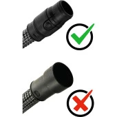 srfn ticaret Arnica Bora 4000 Uyumlu Kilitli 1.8 metre Çelik Telli Hortum (100 İthal A+ Kalite) thumbnail 4