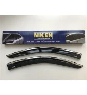 Niken Dacia Lodgy 2013- Kromlu Cam Rüzgarlığı 2Li - 1