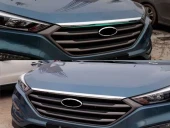 Hyundai Tucson 2015 2020 Ön Kaput Koruma Krom - 1