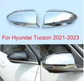 Hyundai Tucson 2021 Sonrası Ayna Kapağı ABS Krom - 1