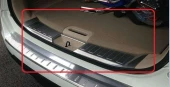 Nissan X-Trail 2018 2021 Arka Tampon Eşiği Krom - 1