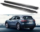 Porsche Cayenne Uyumlu 2018 Sonrası Yan Basamak Square Style Parça - 1