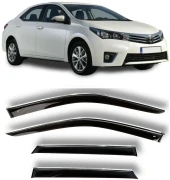 Toyota Corolla 2013 2018 Kromlu Cam Rüzgarlığı - 1