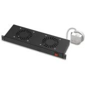 AGER  AA-VG-F2T-A-S1 TERMOSTAT SWITCHLI 2 LI SIYAH FAN GRUBU - 1