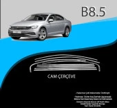 Volkswagen Passat B8.5 Krom Cam Çerçevesi 8 Parça thumbnail 1