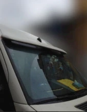 Mercedes Sprinter Ön Cam Spoiler Geniş Şapka - 1