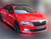 Skoda Süper B 2016-2019 Ön Tampon Eki - 1