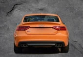 Audi A5 Difüzör Boyalı Düz Kasa İçin Uygundur - 1