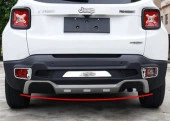 Jeep Renegade 2014 2017 Ön Arka Tampon Koruyucu Difüzör - 2