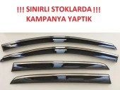 Niken Kia Sportage 2010-2015 Kromlu Cam Rüzgarlığı 4Lü - 1
