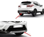 Nissan Qashqai 2014 2017 Ön Arka Difüzör Drs 4X4 - 1