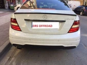 Mercedes W204 (07-13)C Seri Spoiler Bagaj (Kalın) - 1