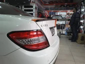 Mercedes W204 (07-13)C Seri Spoiler Bagaj (Kalın) - 3