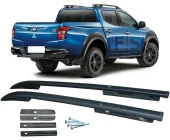 Mitsubishi L200 Tavan Çıtası 2015- Oem Style Black Siyah - 2