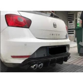 Seat İbiza Difüzör 6J Plastik Piano Black 4 Çıkış Egzoz - 3