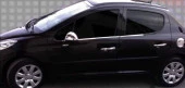 Peugeot 207 Krom Cam Çıtası 4 Parça 2006-2012 Arası - 1