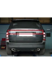 Land Rover Range Rover Sport 2013-2020 Bagaj Çıtası ABS Krom thumbnail 2