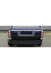 Land Rover Range Rover Sport 2013-2020 Bagaj Çıtası ABS Krom thumbnail 4