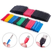 560 Parça Set Isıyla Daralan Makaron Kablo Koruyucu Kılıf Kablo Kılıfı Isı Kablo Kılıfı Kablo Koruy - 4