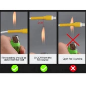 560 Parça Set Isıyla Daralan Makaron Kablo Koruyucu Kılıf Kablo Kılıfı Isı Kablo Kılıfı Kablo Koruy - 5