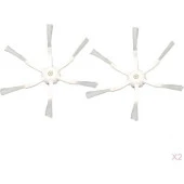 Srfn Ticaret Xiaomi Roborock S50 S51 S55 Yeni Nesil 6 Kollu Beyaz Yan Fırça - 4 Adet thumbnail 1